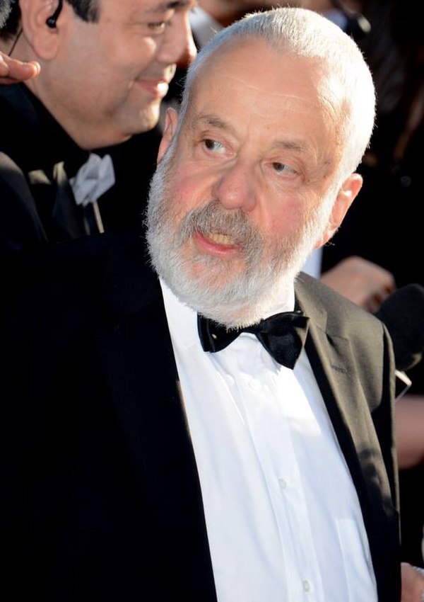 Leigh at the 2014 Cannes Film Festival