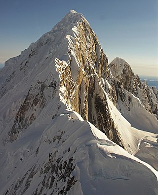 <span class="mw-page-title-main">Mount Huntington (Alaska)</span> Mountain in Alaska, USA