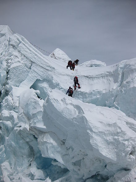 Climbing Mount Everest