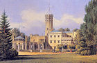 Pałac-rycina z 1850 r.