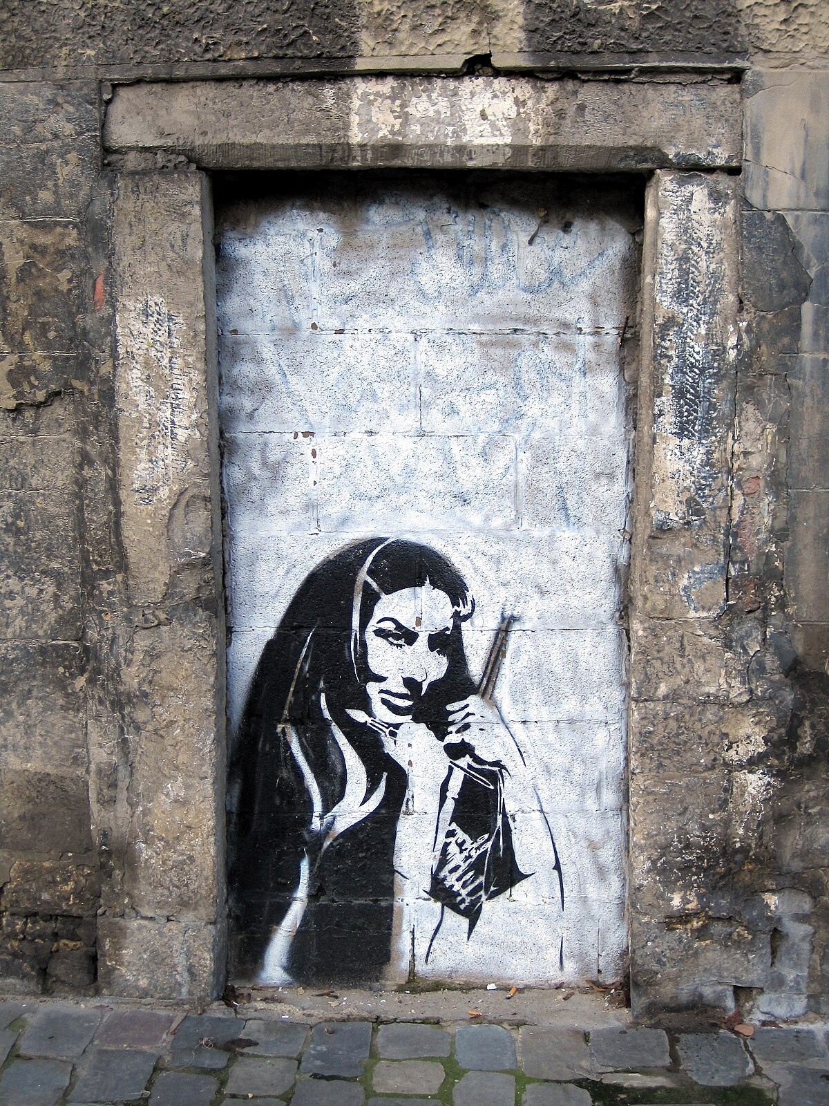 Stencil Graffiti An International Trend: Art, Political Statement, Vandalism