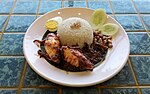 Thumbnail for File:Nasi Lemak Sambal Cumi in Indonesia 5.jpg