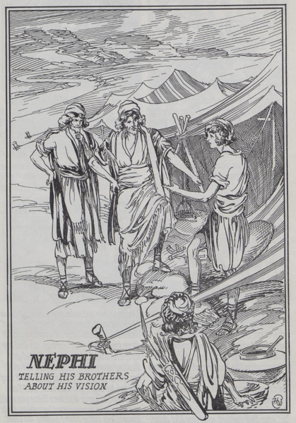 File:Nephi Telling His Brothers About His Vision, by HW.png