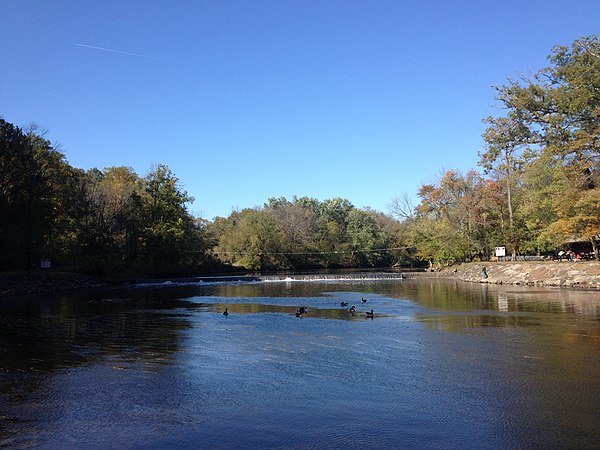 Neshaminy Creek in Tyler State Park