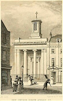 impression : Nouvelle église, Mayfair