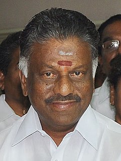 O. Panneerselvam Indian politician