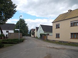 Lindenstraße in Zschepplin