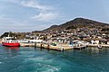 Blick auf den Hafen von Ogijima