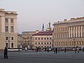 Русский: Предполагаемый вид Охта-центра от Дворцовой площади English: Assumed view of Okhta Center from Palace square