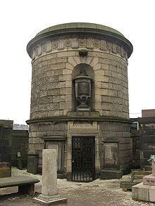 David Hume Mausoleum by Robert Adam Old Calton David Hume.jpg