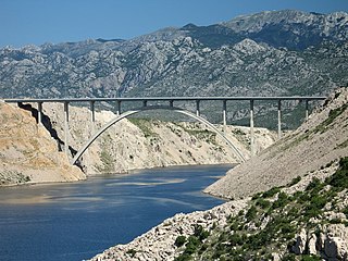 <span class="mw-page-title-main">Maslenica Bridge (A1)</span> Bridge in Southern Croatia