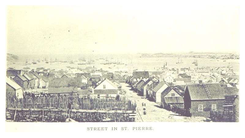 File:PROWSE(1895) Newfoundland, p667 STREET IN ST. PIERRE.jpg