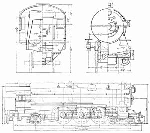 Dimensioned drawing.