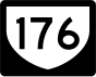 Puerto Rico Urban Primary Highway 176 Markierung