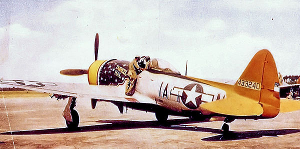 Republic P-47D-30-RA Thunderbolt Serial No. 44-33240 of the 356th Fighter Squadron