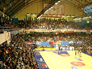 The PalaLido in 2005 before the renovation