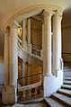 Helicoidal staircase by Borromini in Palazzo Barberini, Rome