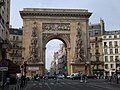 Gate of Saint Denis, från 1672, Paris