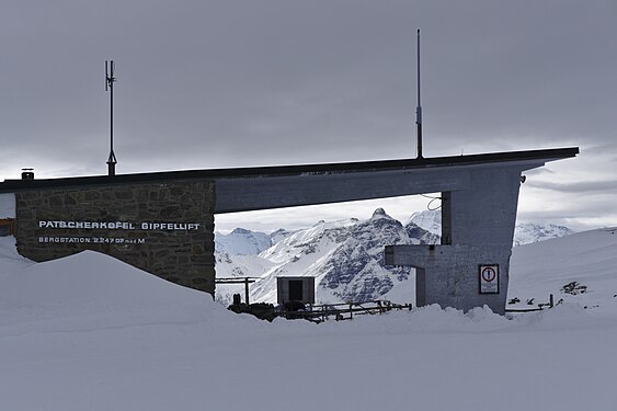 Former chair lift in Tyrol, Austria