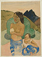 Paul Gauguin - Two Tahitian Women in a Landscape - NGA 1922.4795.jpg