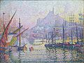 „Marselio uosto vaizdas“ (1905-06, Metropoliteno meno muziejus, Niujorkas)