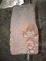 Paw of an animal found in an old tile in w:no:Hedmarksmuseet in w:en:Hamar, w:en:Norway.