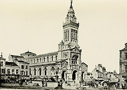 La basilique, avant la Première Guerre mondiale.