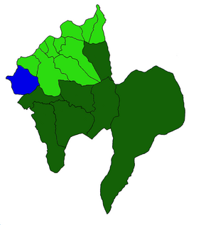 Localização no município de Melgaço