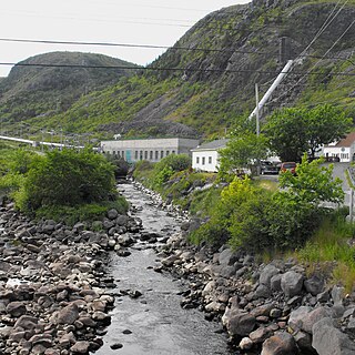 Petty Harbour Generating Station Dam in Canada, Newfoundland and Labrador