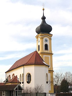 The parish church of the Assumption of Mary and St. Quirinus