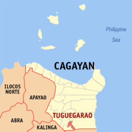 Tuguegarao na Cagayan Coordenadas : 17°36'48"N, 121°43'49"E