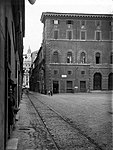 Partial view of piazza Scossacavalli with St. Peter in the background (1930 ca.)