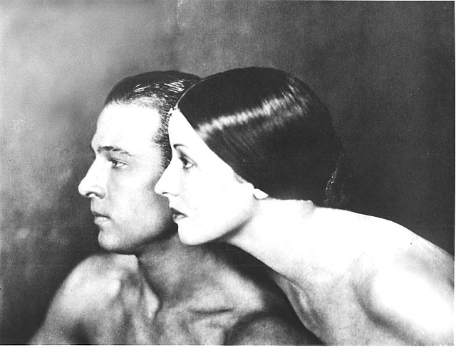 Portrait of Valentino and Rambova, c. 1923