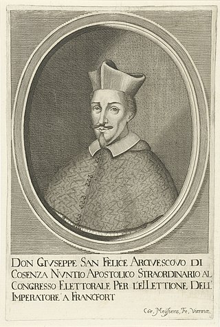 <span class="mw-page-title-main">Giuseppe Sanfelice</span> 1xth-century Roman Catholic bishop