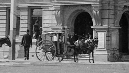 Hansom cab in Nieuw-Zeeland