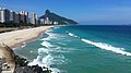 Playa de São Conrado.