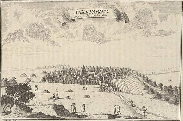 Historical prospect of Sakskøbing