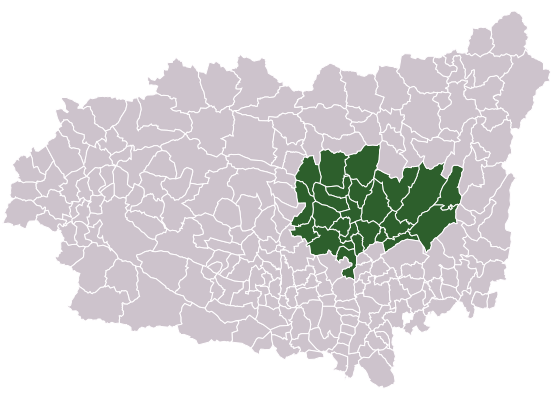 Localització de Tierras de León