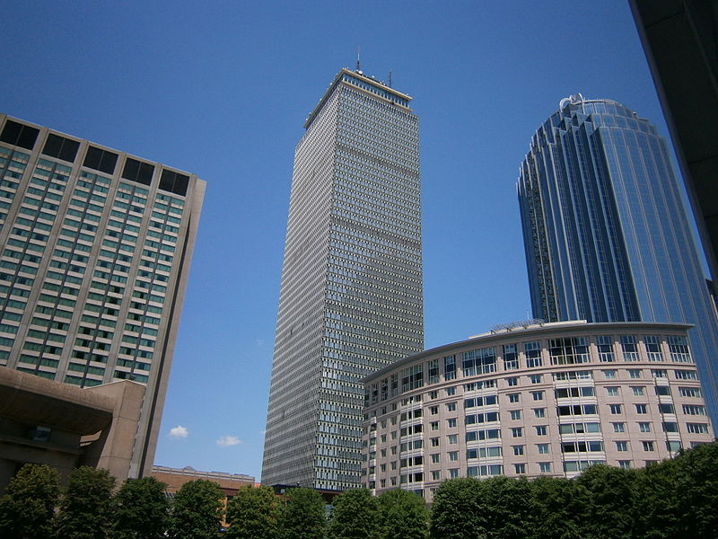 File:Prudential tower from ground.JPG