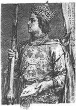 A(z) II. Przemysł lengyel király lap bélyegképe