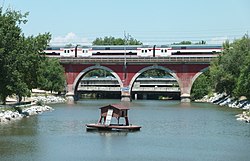 Eisenbahnbrücke Puente los Franceses