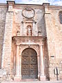 Puerta de la colegiata, Lerma, Burgos, Španija