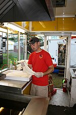 Thumbnail for File:RJ Stretching Tara's Fried Dough.jpg