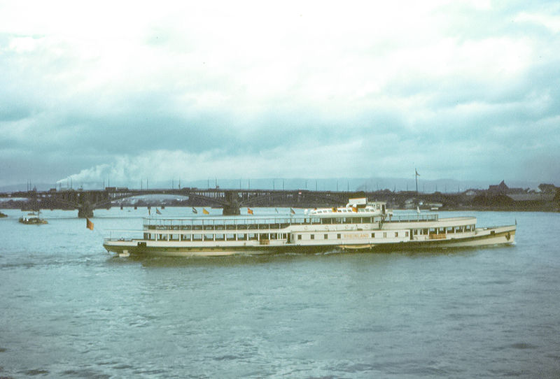 File:Raddampfer Rheinland in Mainz (1963).jpg