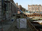 Renovation of the tram depot and a large excavation in Amsterdam Old-West, district Kinkerbuurt; free photo Amsterdam, Fons Heijnsbroek, 2014