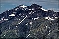 Rising Wolf Mountain, summit to left