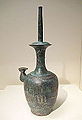 Kundika, vers 1000-1100. Bronze à incrustation d'argent. Décor de paysage. Musée d'art asiatique de San Francisco