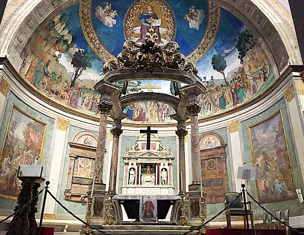 Basilica di Santa Croce in Gerusalemme, interior