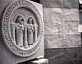Rondel, Our Lady & St Peter Cotswold Stone Prinknash Abbey, Cranham, Gloucester
