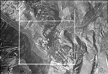 Uno dei bombardamenti sul nucleo industriale di Bussi Officine operati dagli Alleati durante la Seconda guerra mondiale